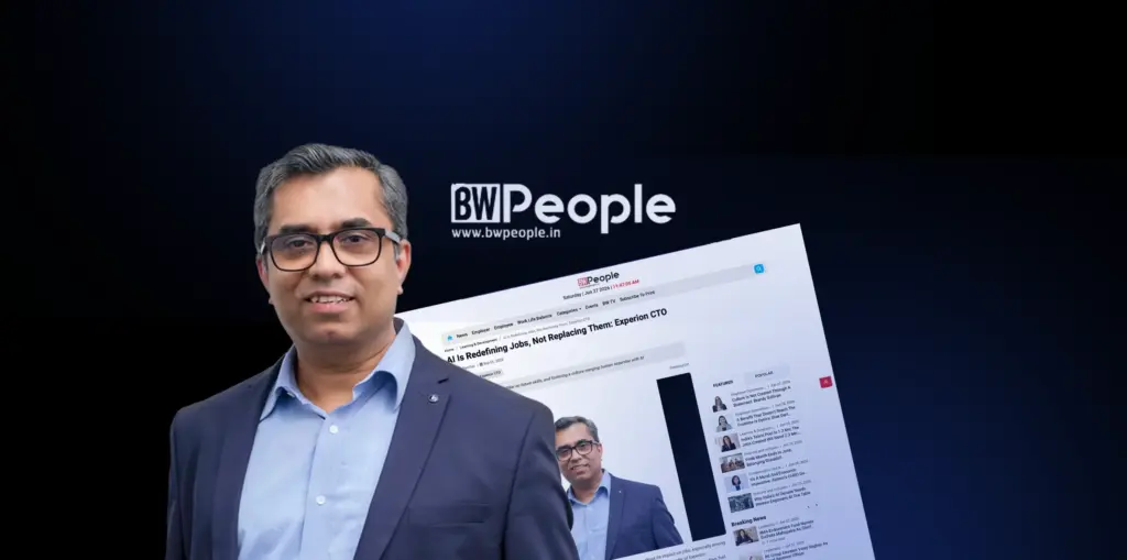 Sreekumar Pillai, CTO of Experion Technologies, Quoted in Business World